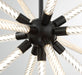 Lib & Co. - 10153-02 - LED Chandelier - Volterra - Matte Black