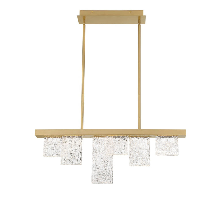 Lib & Co. - 10173-014 - LED Chandelier - Siena - Brushed Gold