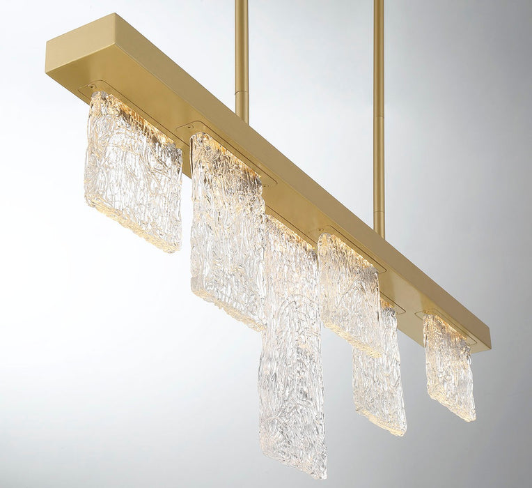 Lib & Co. - 10173-014 - LED Chandelier - Siena - Brushed Gold