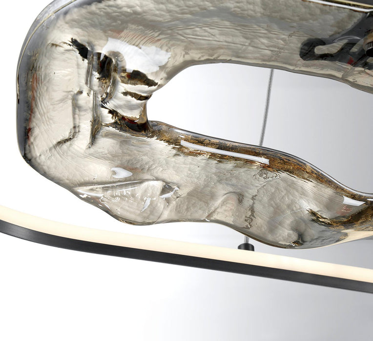 Lib & Co. - 10177-015 - LED Chandelier - Nettuno - Metallic Brushed Grey