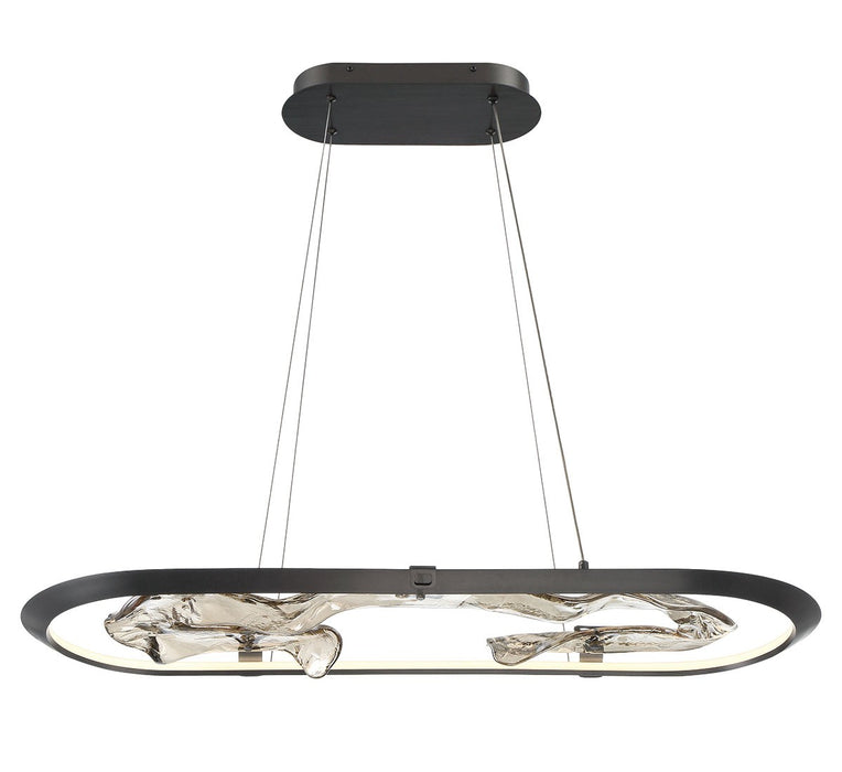 Lib & Co. - 10177-015 - LED Chandelier - Nettuno - Metallic Brushed Grey