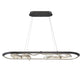 Lib & Co. - 10178-015 - LED Chandelier - Nettuno - Metallic Brushed Grey