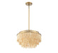 Lib & Co. - 10181-025 - Five Light Chandelier - Molfetta - Antique Brass