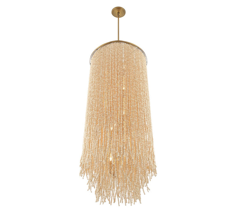 Lib & Co. - 10183-025 - 12 Light Chandelier - Molfetta - Antique Brass