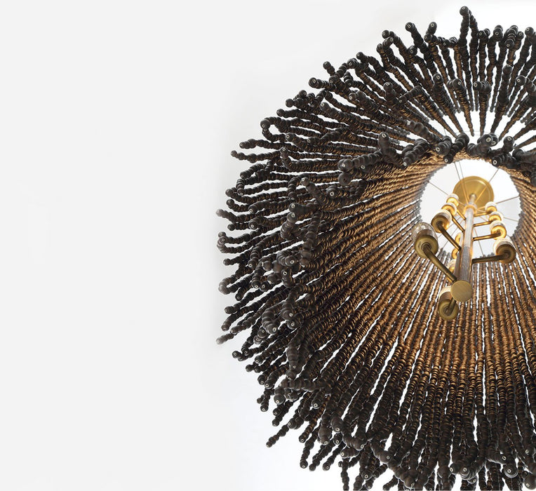 Lib & Co. - 10183-026 - 12 Light Chandelier - Molfetta - Antique Brass