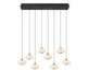 Lib & Co. - 10198-02 - LED Chandelier - Adelfia - Matte Black