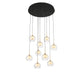 Lib & Co. - 10213-02 - LED Chandelier - Manarola - Matte Black