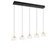 Lib & Co. - 10217-02 - LED Chandelier - Manarola - Matte Black