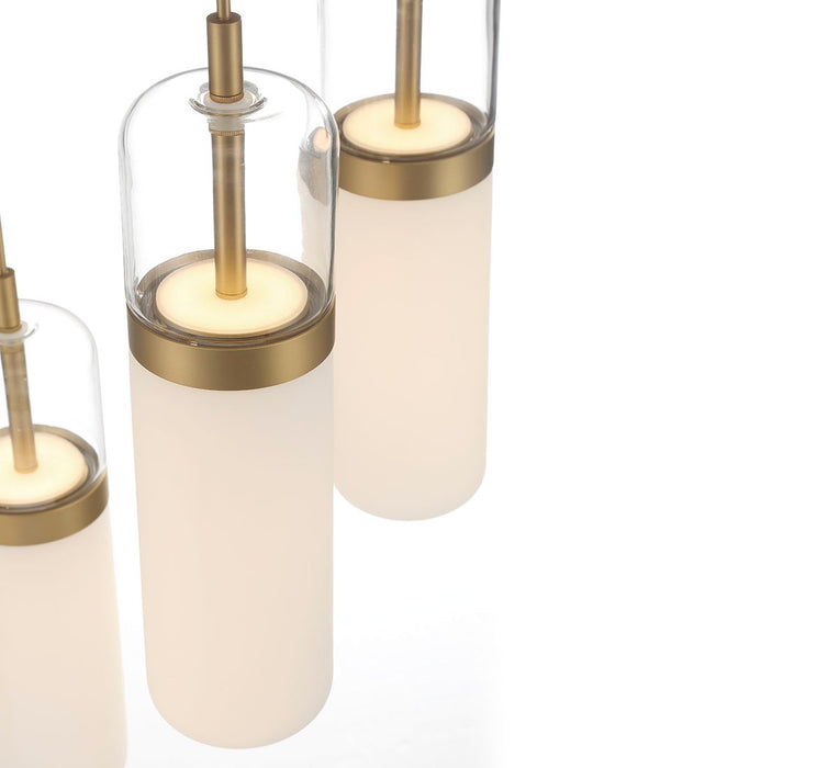 Lib & Co. - 10223-02 - LED Chandelier - Verona - Matte Black