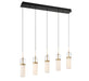 Lib & Co. - 10226-02 - LED Chandelier - Verona - Matte Black