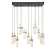 Lib & Co. - 10227-02 - LED Chandelier - Verona - Matte Black