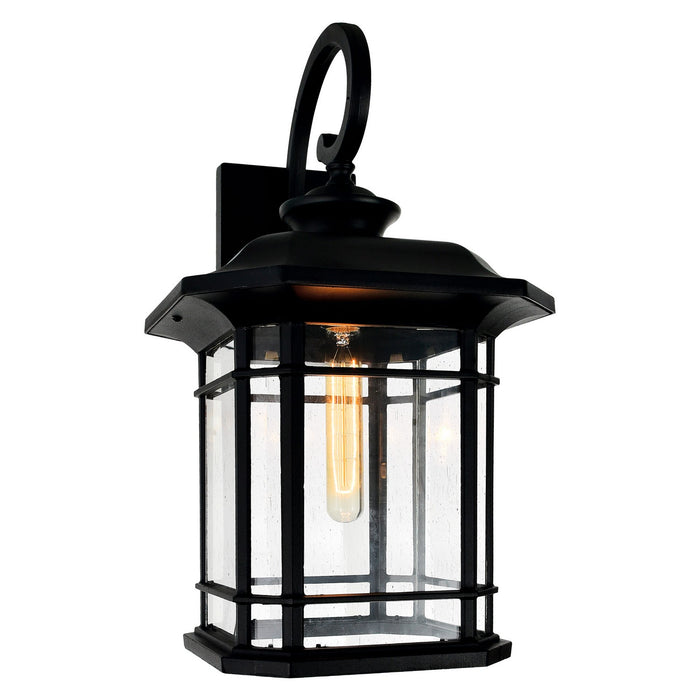 CWI Lighting - 0411W11-1-101 - One Light Outdoor Wall Lantern - Blackburn - Black