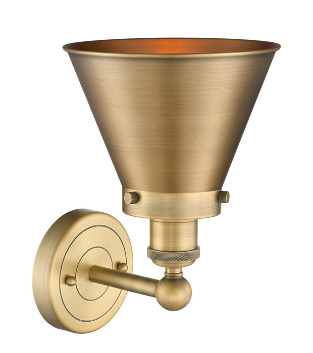 Innovations - 616-1W-BB-M13-BB - One Light Wall Sconce - Franklin Restoration - Brushed Brass