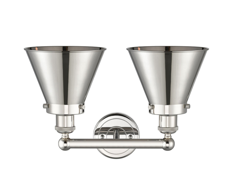 Innovations - 616-2W-PN-M13-PN - Two Light Bath Vanity - Franklin Restoration - Polished Nickel