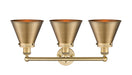 Innovations - 616-3W-BB-M13-BB - Three Light Bath Vanity - Franklin Restoration - Brushed Brass