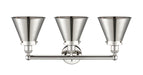 Innovations - 616-3W-PN-M13-PN - Three Light Bath Vanity - Franklin Restoration - Polished Nickel