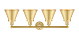 Innovations - 616-4W-SG-M13-SG - Four Light Bath Vanity - Franklin Restoration - Satin Gold