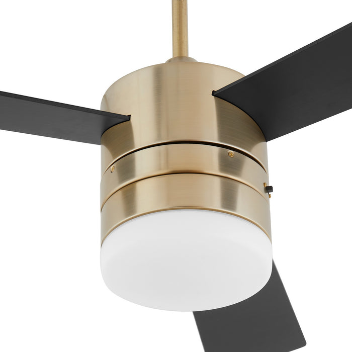 Quorum - 3-119-40 - 52" Ceiling Fan - Allegro - Aged Brass