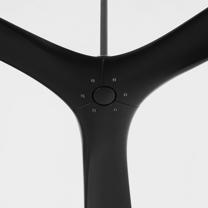 Quorum - 3-121-15 - 72" Ceiling Fan - Mecca - Black