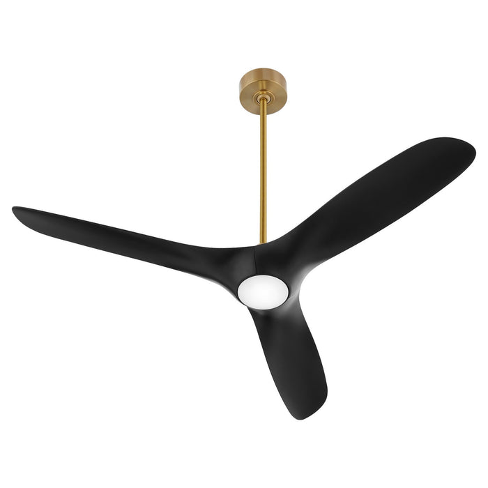 Quorum - 3-122-1540 - 56" Ceiling Fan - Province - Aged Brass