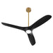 Quorum - 3-122-1540 - 56" Ceiling Fan - Province - Aged Brass