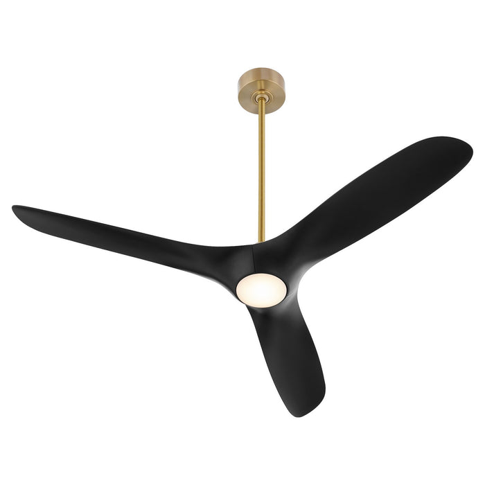 Quorum - 3-122-1540 - 56" Ceiling Fan - Province - Aged Brass