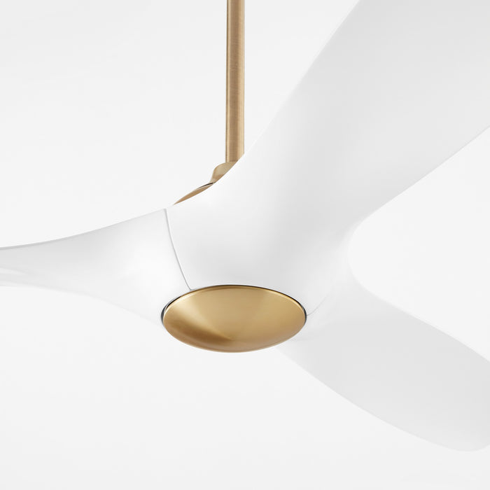 Quorum - 3-122-640 - 56" Ceiling Fan - Province - Aged Brass