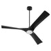 Quorum - 3-123-15 - 58" Ceiling Fan - Ridley - Black