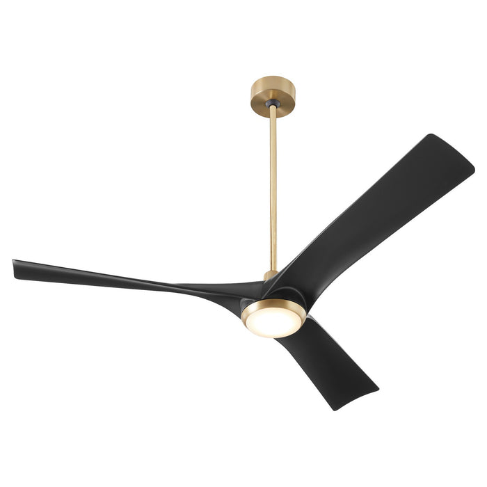 Quorum - 3-123-1540 - 58" Ceiling Fan - Ridley - Aged Brass