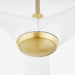 Quorum - 3-123-640 - 58" Ceiling Fan - Ridley - Aged Brass