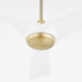 Oxygen - 3-123-640 - 58" Ceiling Fan - Ridley - Aged Brass / White