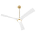 Quorum - 3-123-640 - 58" Ceiling Fan - Ridley - Aged Brass