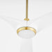 Quorum - 3-123-640 - 58" Ceiling Fan - Ridley - Aged Brass