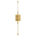 Oxygen - 3-404-40 - LED Wall Sconce - Palillos - Aged Brass