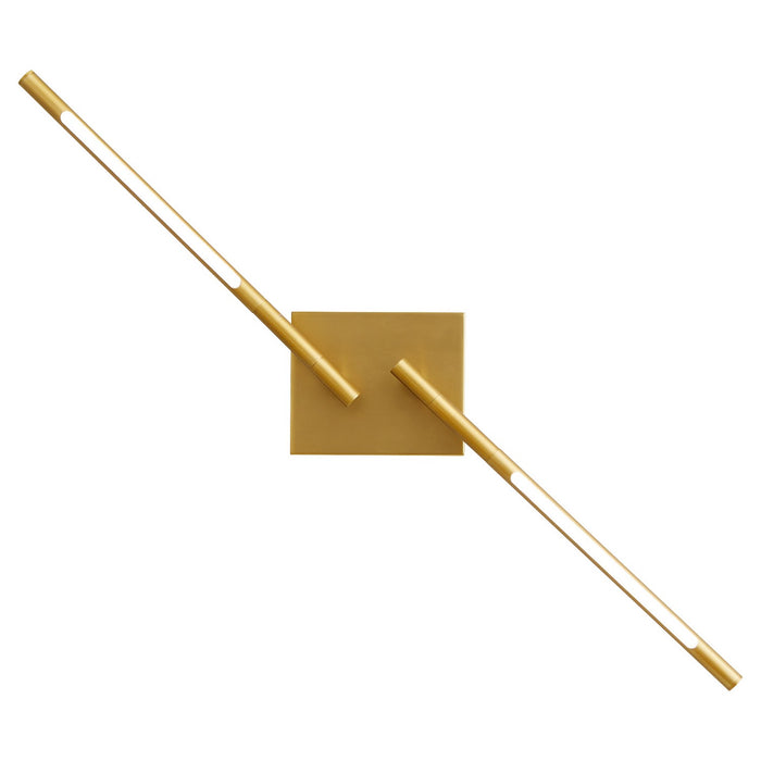 Quorum - 3-404-40 - LED Wall Sconce - Palillos - Aged Brass