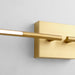 Oxygen - 3-404-40 - LED Wall Sconce - Palillos - Aged Brass