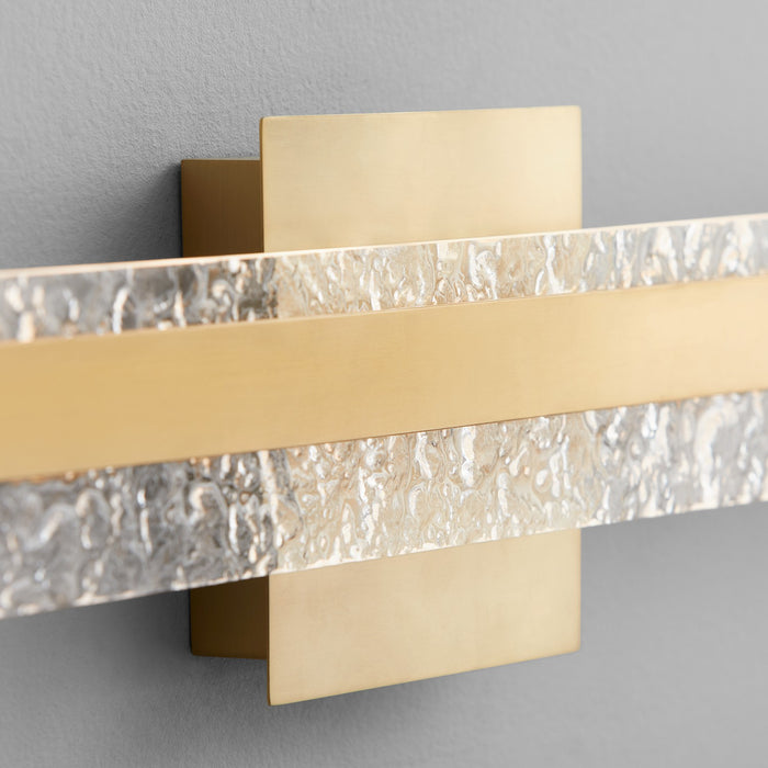 Quorum - 3-5005-40 - LED Vanity - Antares - Aged Brass