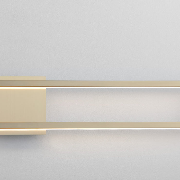 Quorum - 3-5056-40 - LED Vanity - Xanni - Aged Brass