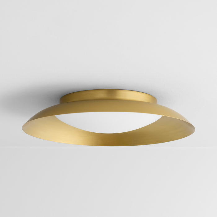 Quorum - 3-679-40 - LED Ceiling Mount - Bongo - Aged Brass