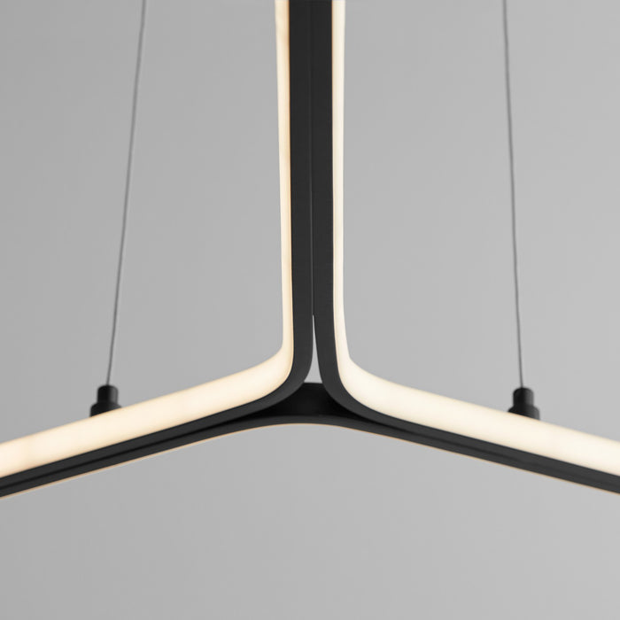 Quorum - 3-688-15 - LED Pendant - Estrella - Black