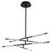Quorum - 3-804-15 - LED Pendant - Palillos - Black