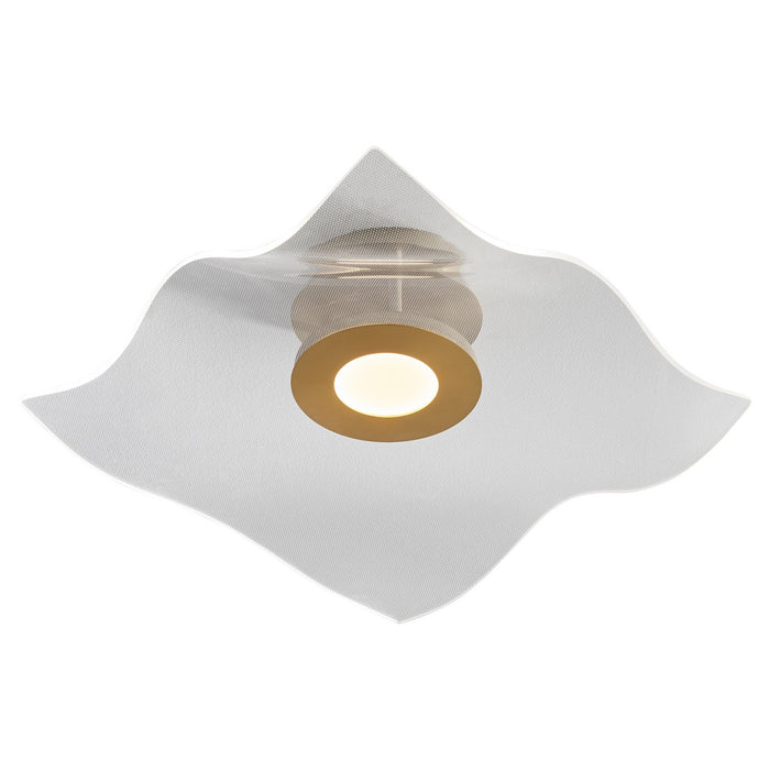 Quorum - 3-807-40 - LED Ceiling Mount - Medusa - Aged Brass
