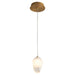 Quorum - 3-809-40 - LED Pendant - Vivo - Aged Brass