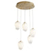Quorum - 3-810-40 - LED Pendant - Vivo - Aged Brass