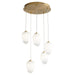Quorum - 3-810-40 - LED Pendant - Vivo - Aged Brass