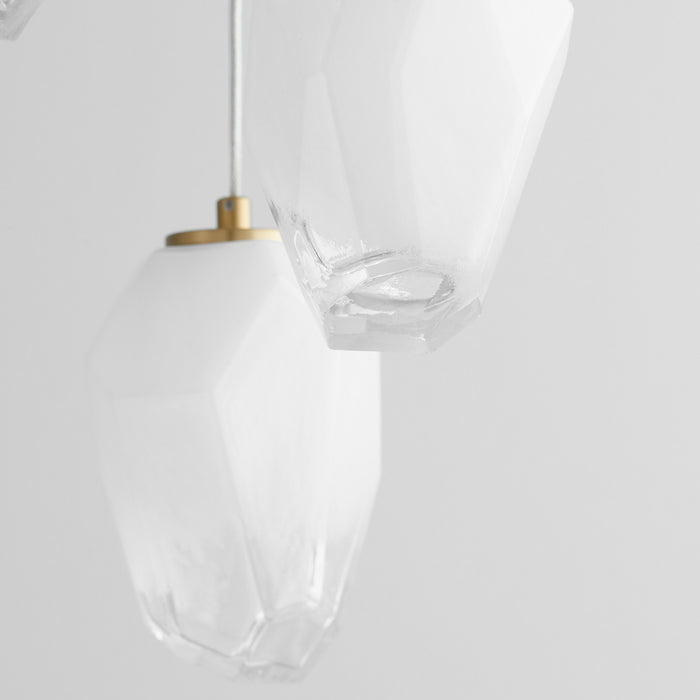 Quorum - 3-810-40 - LED Pendant - Vivo - Aged Brass