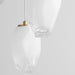 Quorum - 3-810-40 - LED Pendant - Vivo - Aged Brass