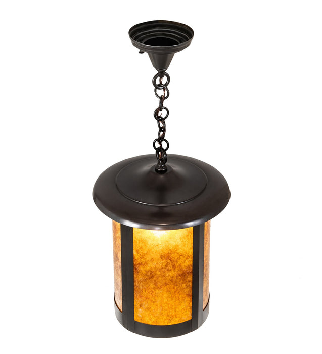 Meyda Tiffany - 3486 - One Light Pendant - Fulton - Craftsman Brown