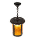 Meyda Tiffany - 3486 - One Light Pendant - Fulton - Craftsman Brown