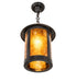 Meyda Tiffany - 3486 - One Light Pendant - Fulton - Craftsman Brown